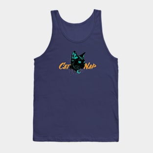 Cat Nap Moon Tank Top